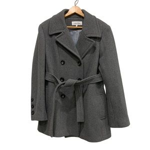 Calvin Klein Women’s Plus Size Winter Coat Wool Blend